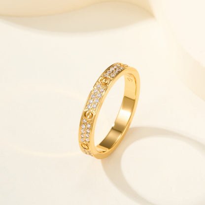 [Stars Jewelry]LOVE RING 2.65MM DIAMOND