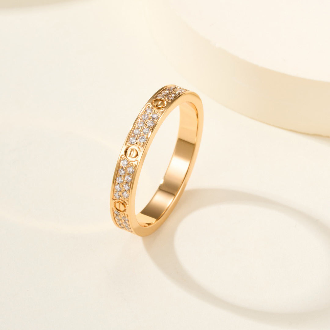 [Stars Jewelry]LOVE RING 2.65MM DIAMOND