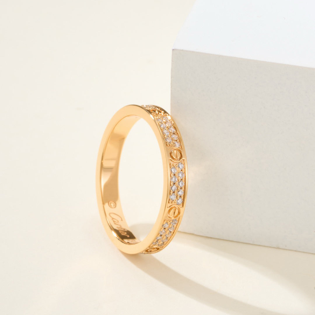 [Stars Jewelry]LOVE RING 2.65MM DIAMOND
