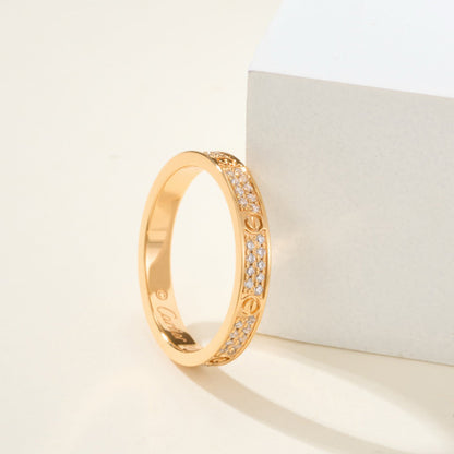 [Stars Jewelry]LOVE RING 2.65MM DIAMOND