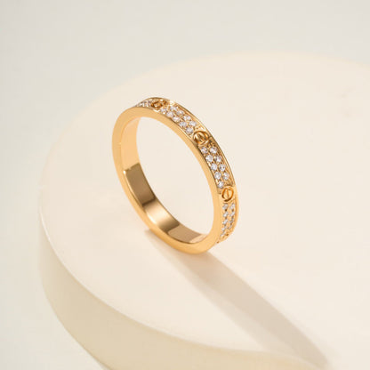 [Stars Jewelry]LOVE RING 2.65MM DIAMOND