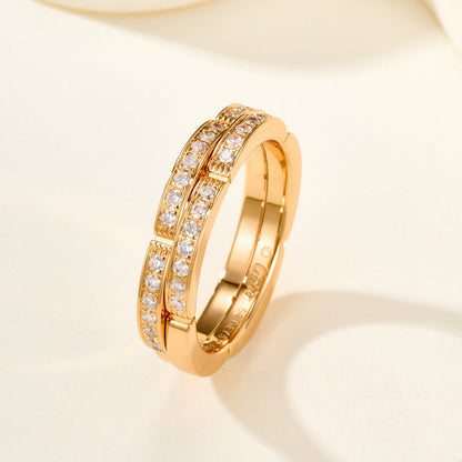 [Stars Jewelry]MAILLON PANTHERE DIAMOND RING