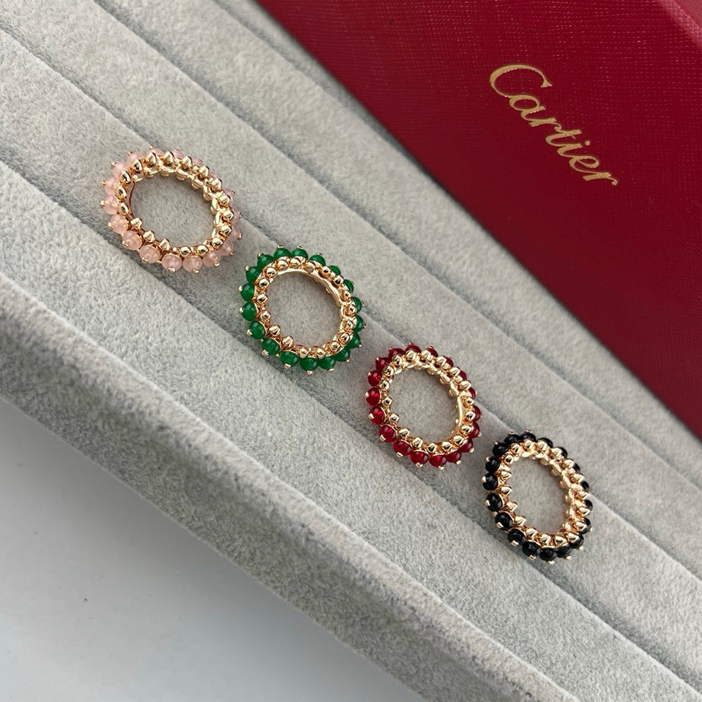 [Stars Jewelry]CLASH 7.9MM AGATE CHALCEDONY RING