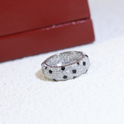 [Stars Jewelry]PANTHERE SPOTTED FULL DIAMOND RING