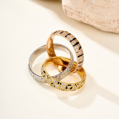 [Stars Jewelry]TRINITY  RING LEOPARD PRINT