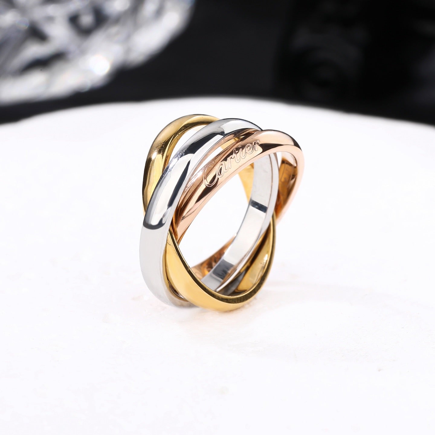 [Stars Jewelry]TRINITY 3.2MM RING COLLECTION