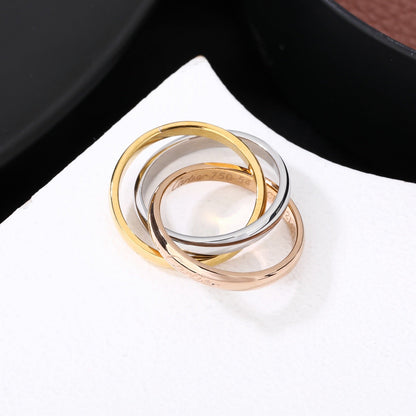 [Stars Jewelry]TRINITY 3.2MM RING COLLECTION