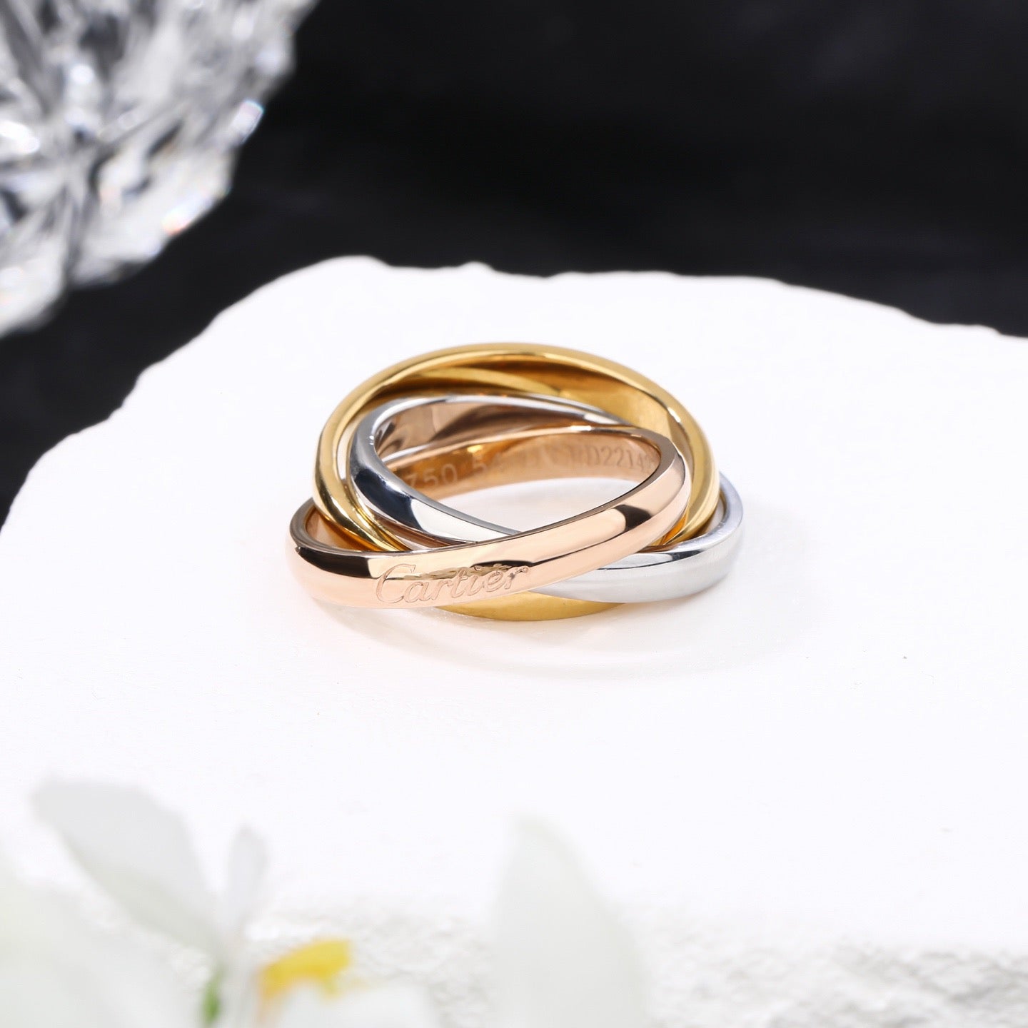 [Stars Jewelry]TRINITY 3.2MM RING COLLECTION