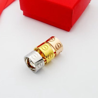 [Stars Jewelry]LOVE 11MM LARGE RING
