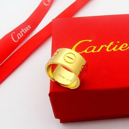 [Stars Jewelry]LOVE 11MM LARGE RING