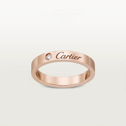 [Stars Jewelry]LOVE RING 4MM 1 DIAMOND