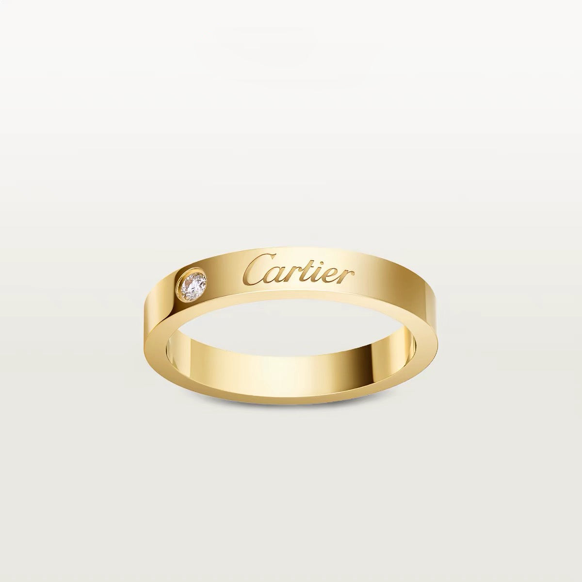 [Stars Jewelry]LOVE RING 4MM 1 DIAMOND