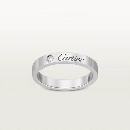 [Stars Jewelry]LOVE RING 4MM 1 DIAMOND