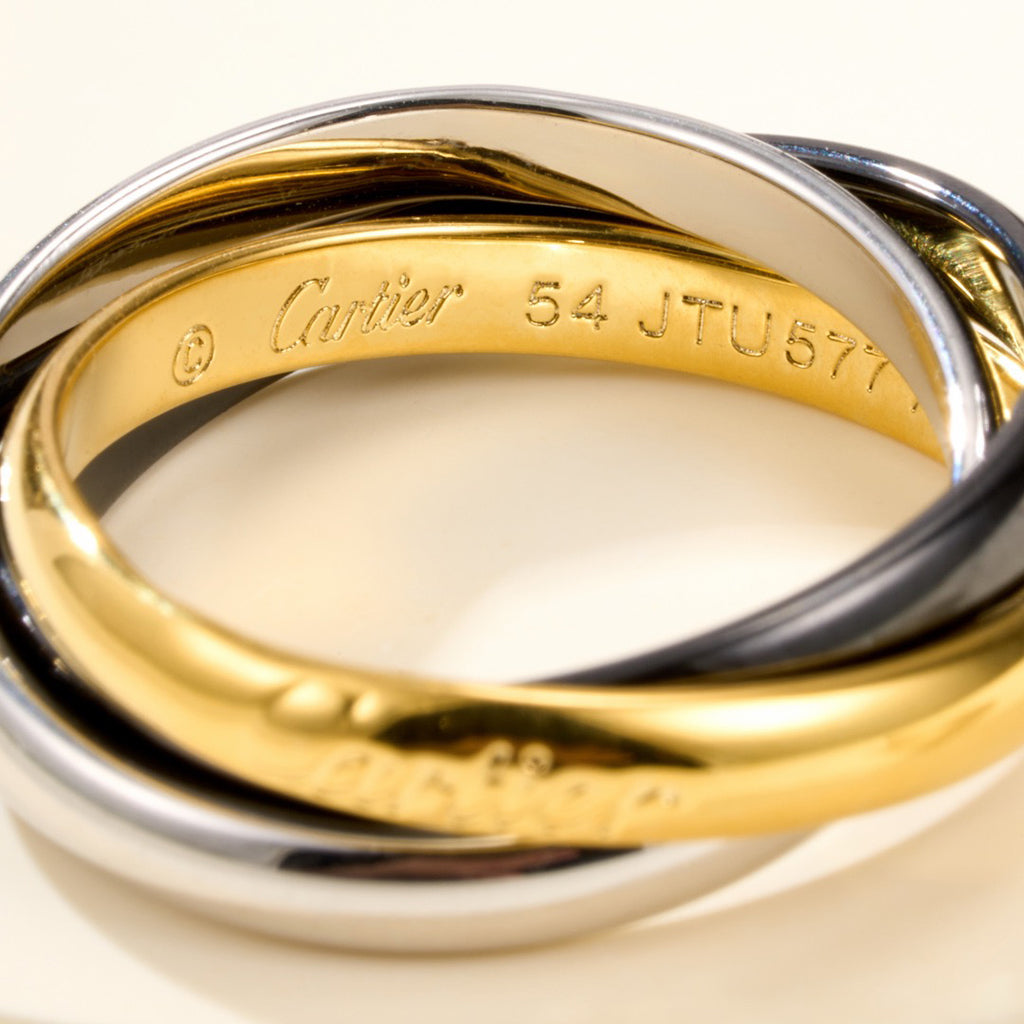 [Stars Jewelry]TRINITY 3.2MM RING BLACK CERAMIC