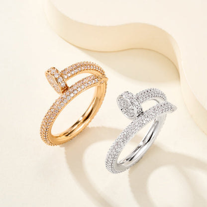 [Stars Jewelry]JUSTE RING 2.6MM FULL DIAMOND