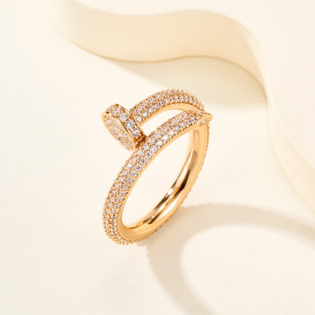 [Stars Jewelry]JUSTE RING 2.6MM FULL DIAMOND