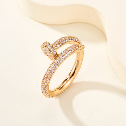 [Stars Jewelry]JUSTE RING 2.6MM FULL DIAMOND