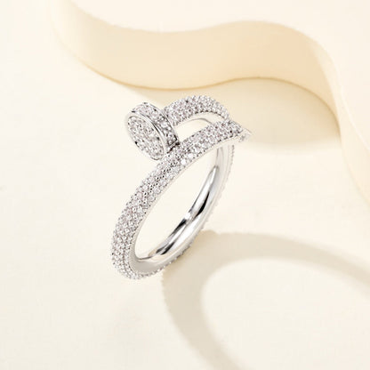 [Stars Jewelry]JUSTE RING 2.6MM FULL DIAMOND
