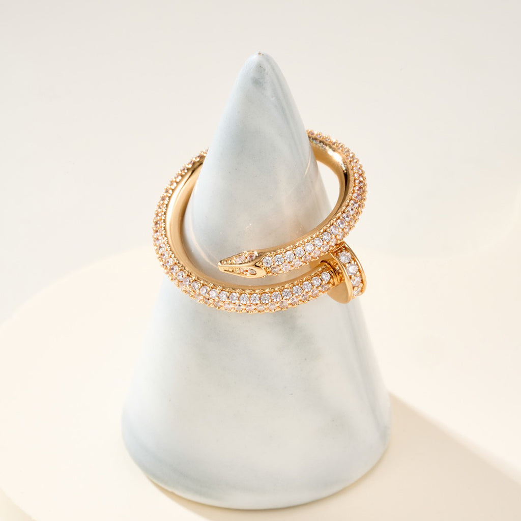 [Stars Jewelry]JUSTE RING 2.6MM FULL DIAMOND