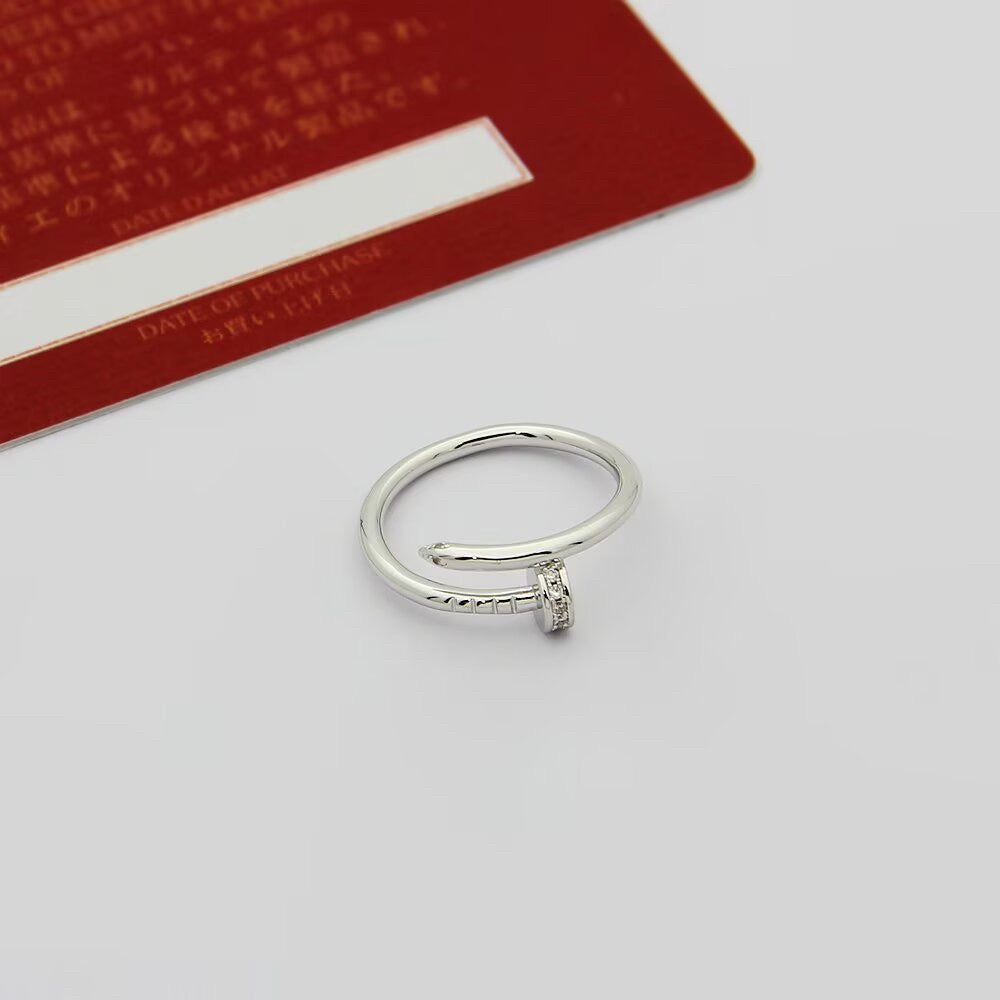 [Stars Jewelry]JUSTE 1.8MM HALF DIAMOND RING