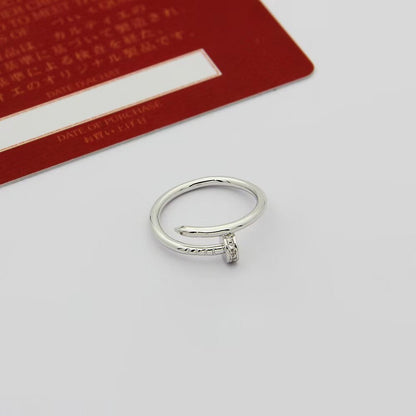 [Stars Jewelry]JUSTE 1.8MM HALF DIAMOND RING