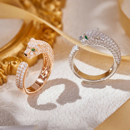 [Stars Jewelry]PANTHERE FULL DIAMOND SMALL RING