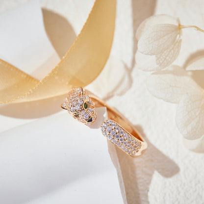 [Stars Jewelry]PANTHERE FULL DIAMOND SMALL RING