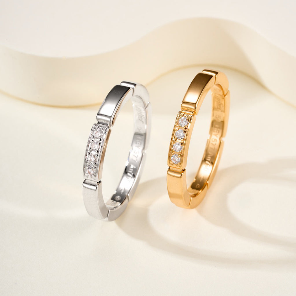 [Stars Jewelry]MAILLON PANTHERE 4 DIAMOND RING