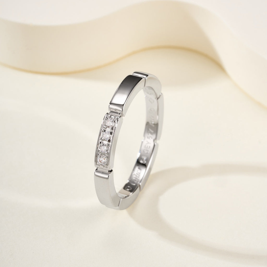 [Stars Jewelry]MAILLON PANTHERE 4 DIAMOND RING
