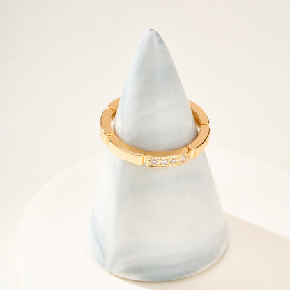 [Stars Jewelry]MAILLON PANTHERE 4 DIAMOND RING