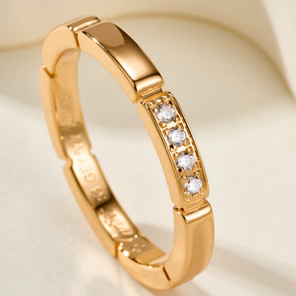 [Stars Jewelry]MAILLON PANTHERE 4 DIAMOND RING