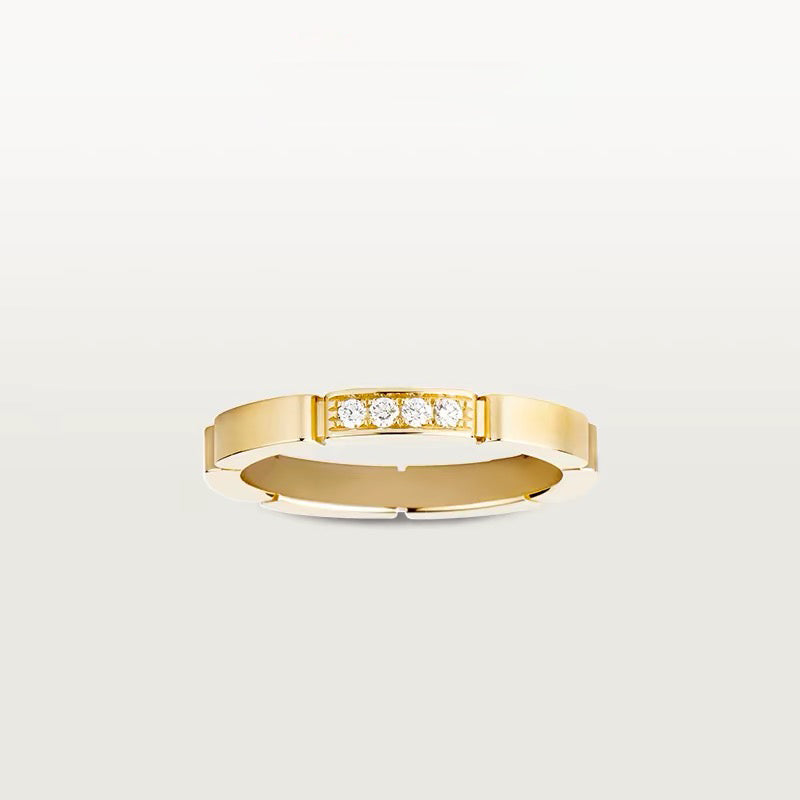 [Stars Jewelry]MAILLON PANTHERE 4 DIAMOND RING