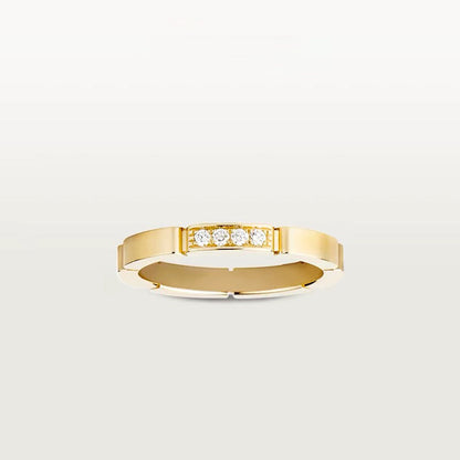 [Stars Jewelry]MAILLON PANTHERE 4 DIAMOND RING