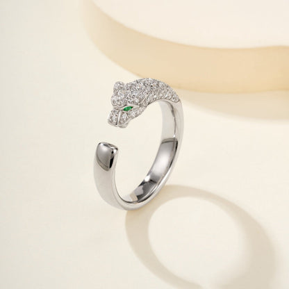 [Stars Jewelry]PANTHERE HALF DIAMOND SMALL RING