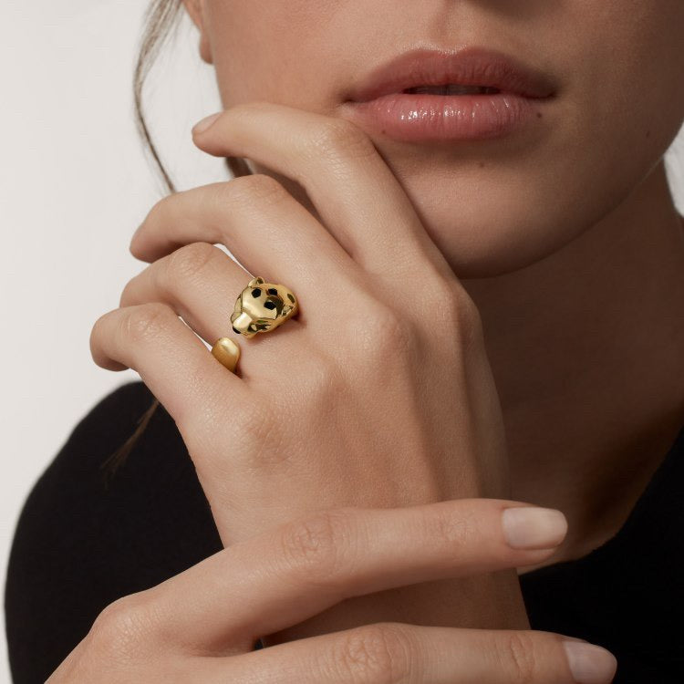[Stars Jewelry]PANTHERE SPOTTED MEDIUM RING