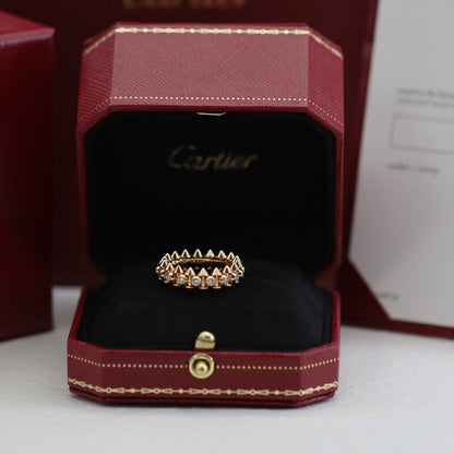 [Stars Jewelry]CLASH 6.8MM DIAMOND MEDIUM RING