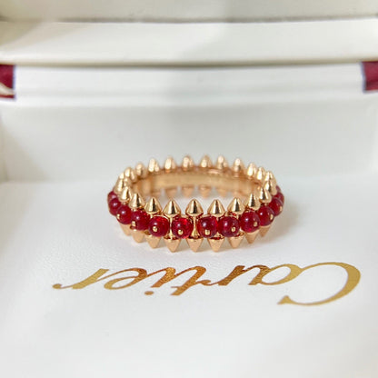 [Stars Jewelry]CLASH 7.9MM AGATE CHALCEDONY RING