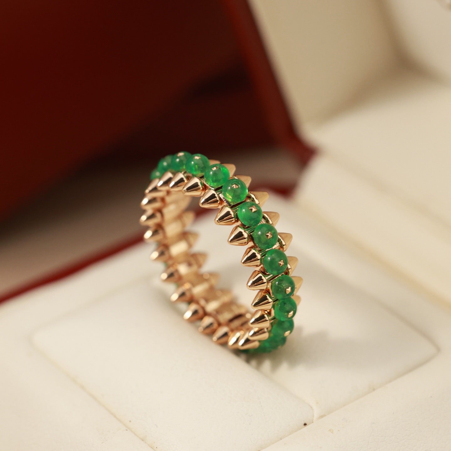 [Stars Jewelry]CLASH 7.9MM AGATE CHALCEDONY RING