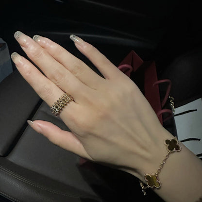 [Stars Jewelry]CLASH 9.2MM DOUBLE ROW RING
