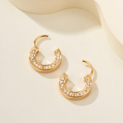 [Stars Jewelry]LOVE DIAMOND EARRINGS