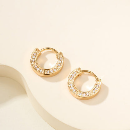 [Stars Jewelry]LOVE DIAMOND EARRINGS