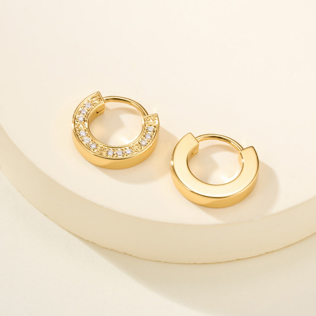 [Stars Jewelry]LOVE DIAMOND EARRINGS