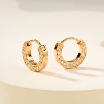 [Stars Jewelry]LOVE DIAMOND EARRINGS