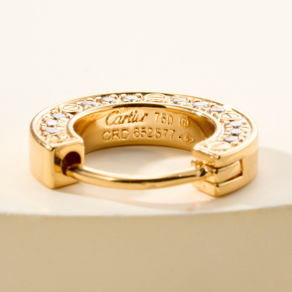 [Stars Jewelry]LOVE DIAMOND EARRINGS