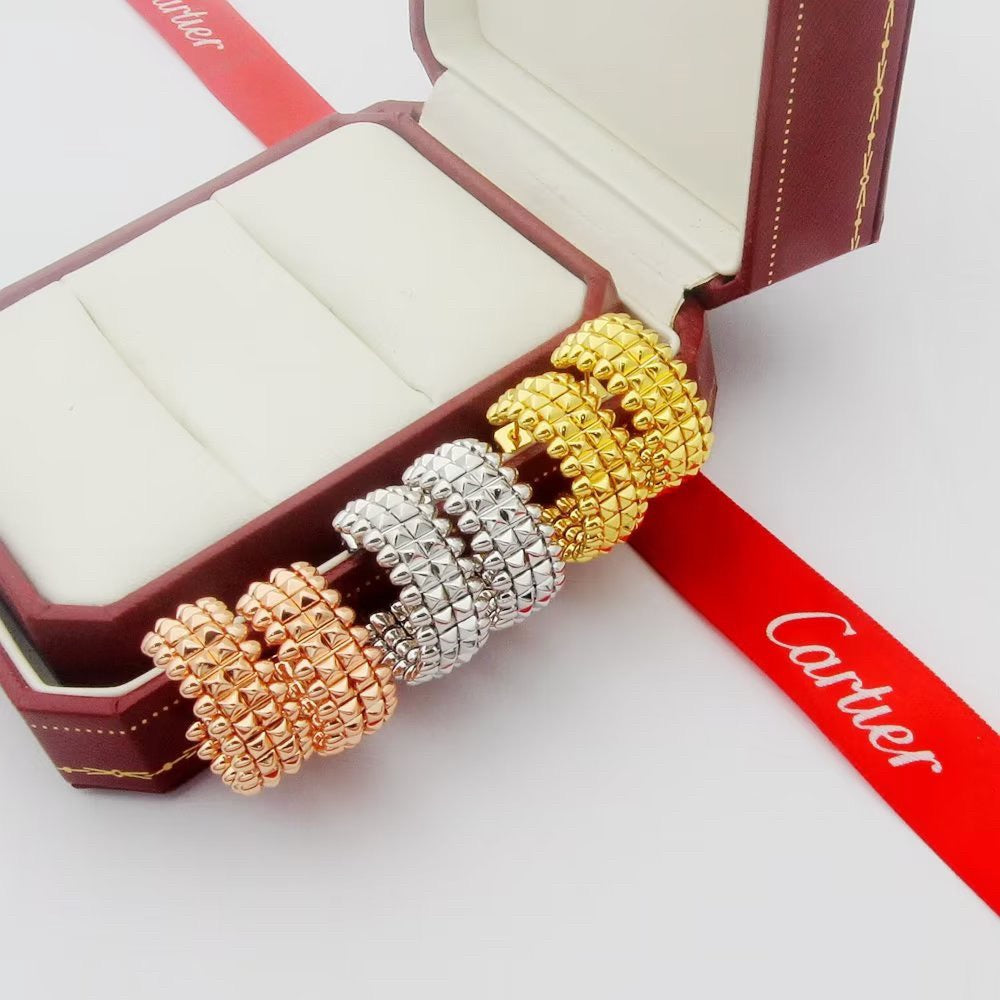 [Stars Jewelry]CLASH 9.2MM DOUBLE ROW EARRINGS