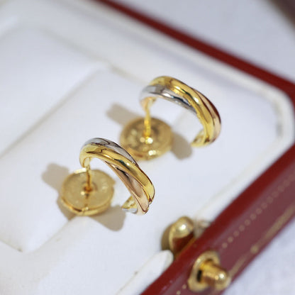 [Stars Jewelry]TRINITY ON DIAMOND MINI EARRINGS