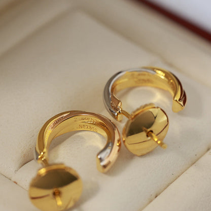[Stars Jewelry]TRINITY ON DIAMOND MINI EARRINGS