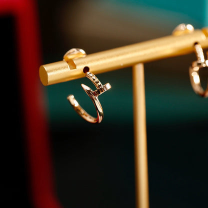 [Stars Jewelry]JUSTE NO DIAMOND SMALL EARRINGS