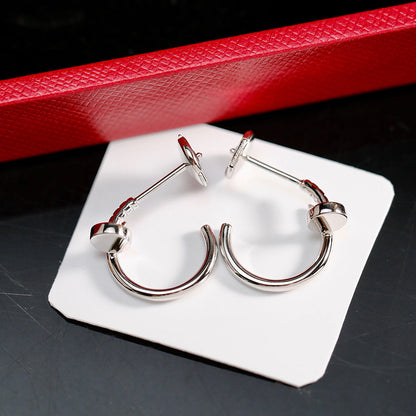 [Stars Jewelry]JUSTE NO DIAMOND SMALL EARRINGS