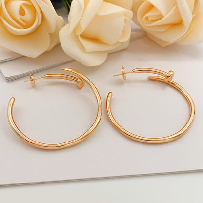 [Stars Jewelry]JUSTE NO DIAMOND LARGE EARRINGS